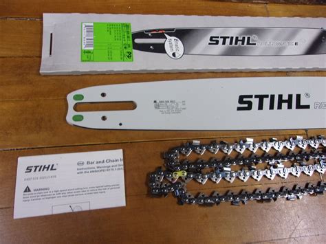 Stihl Oem Guide Bar Dl Rm Chain Gm