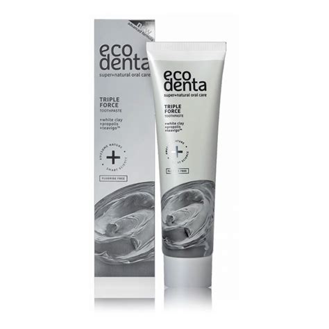 Ecodenta Triple Force Toothpaste зубная паста тройного действия