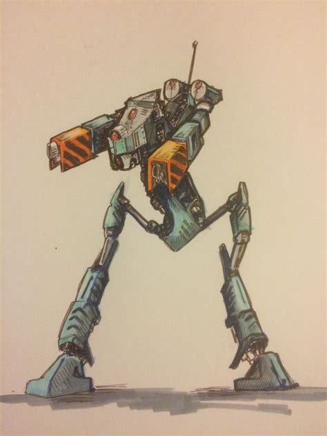 Lanky robot | Cool robots, Robot art, Sci fi