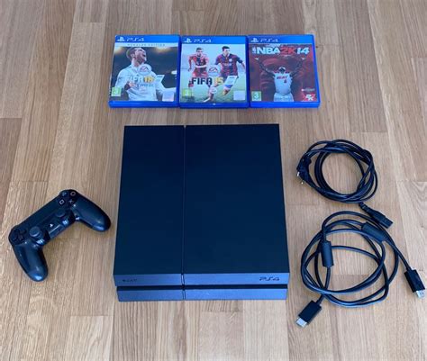 Playstation 4 1TB Inkl Controller Kabel Und 3 Games Kaufen Auf Ricardo