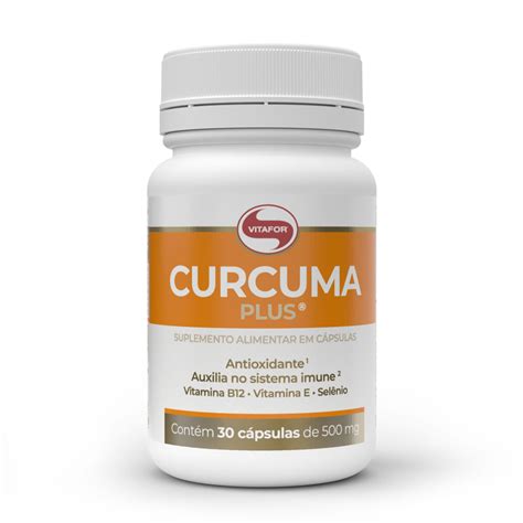 Para Que Serve Curcuma Capsulas - Potencialize sua Saúde com Curcuma Plus | Vitafor - 30 Cápsulas ...