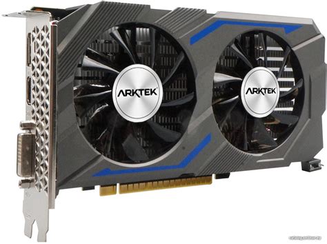 TARJETA DE VIDEO ARKTEK GEFORCE GTX1650 GDDR6 Dual Fan 4GB 128 Bit ATX