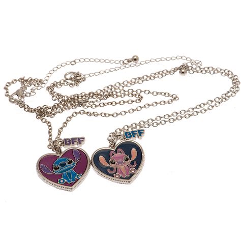 Lilo And Stitch Fashion Jewellery Bff Necklace Set