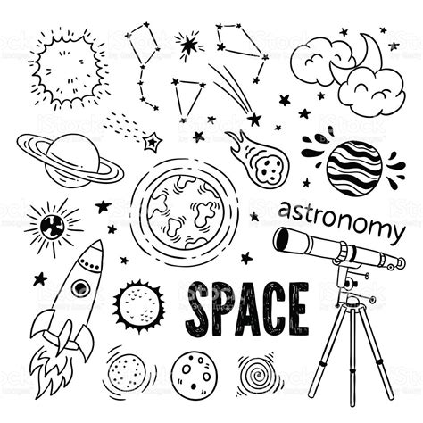 Astronomy Drawings at PaintingValley.com | Explore collection of ...