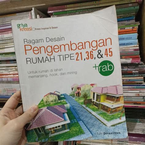 Jual Buku Ragam Desain Pengembangan Rumah Tipe 21 36 45 Rab