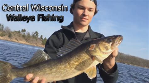 Walleye Fishing Central Wi Dams Dubay Mosinee Dam Youtube