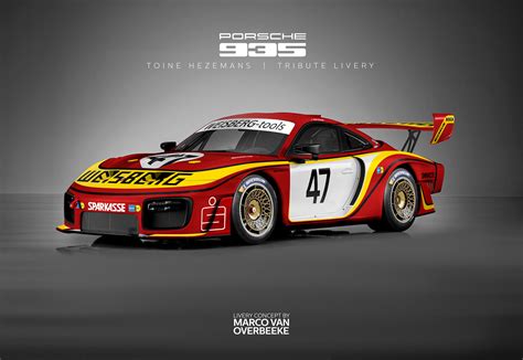 Porsche 935 Toine Hezemans Tribute Livery Concept On Behance