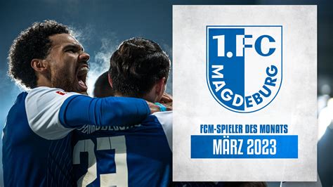 Fcm Spieler Des Monats M Rz Gesucht Fc Magdeburg