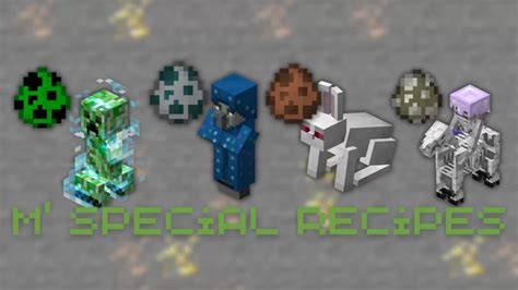 M Special Recipes Minecraft Data Pack