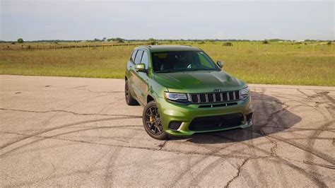 This 1 000 Hp Jeep Grand Cherokee Trackhawk By Hennessey Isn T For The Faint Of Heart