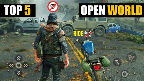 Top 5 OPEN WORLD Games For Android 2023 L Best Open World Games For