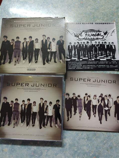 Super Junior bonamana CD DVD 興趣及遊戲 音樂樂器 配件 音樂與媒體 CD 及 DVD