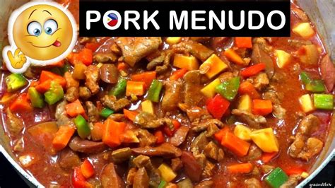 How To Cook Filipino Menudo Pork Menudo YouTube