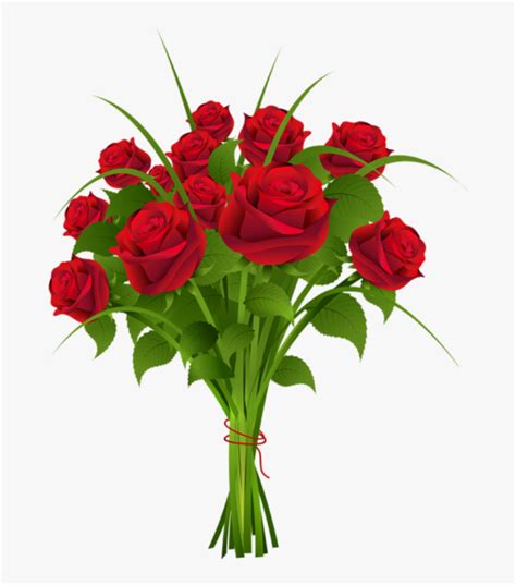 Bunch Of Roses Clipart