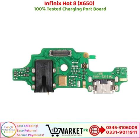 Infinix Hot X Charging Port Price In Pakistan