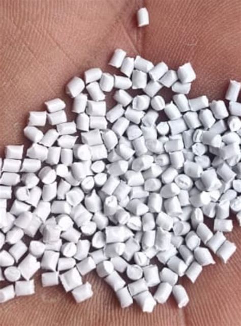 White Reprocessed Nylon Granules For Plastic Industry Packaging Size