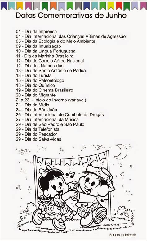 Data Comemorativas De Junho - Pedagogia Século XXI: DATAS COMEMORATIVAS - MÊS DE JUNHO