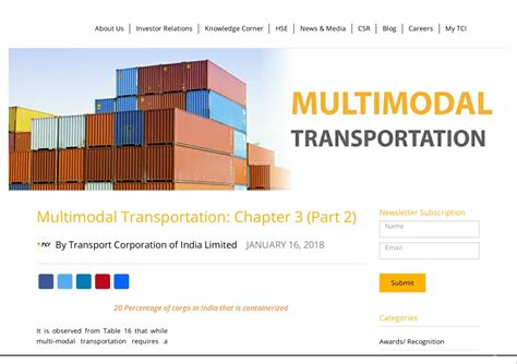 Ppt Multimodal Transportation Chapter 3 Part 2 Powerpoint