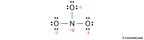 NO3- Lewis structure - Learnool