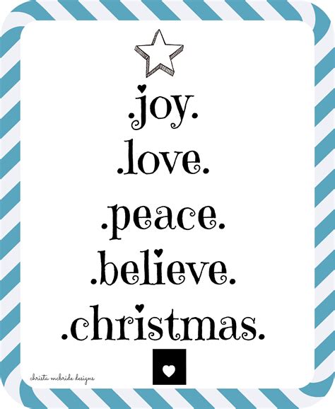 Free Christmas Printable