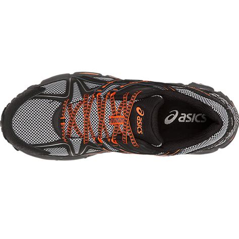 Asics Gel Kahana Black Hot Orange Carbon