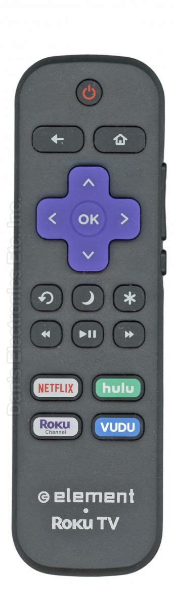 Buy Element 101018E0051 ROKU -101018E0051 TV TV Remote Control