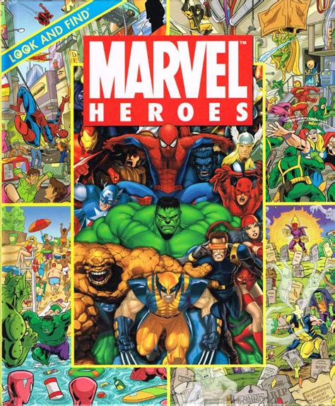 Look & Find The Marvel Heroes [in Comics & Books > Book of the Month ...