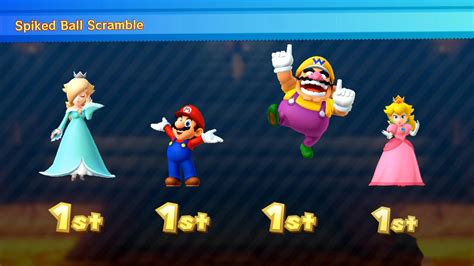 Mario Party 10 Coin Challenge Rosalina Vs Mario Vs Wario Vs Peach