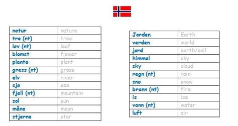 Pin By Silviya On Norwegian Grammar Norway Language Norwegian Words