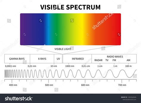 Visible Light Spectrum Diagram