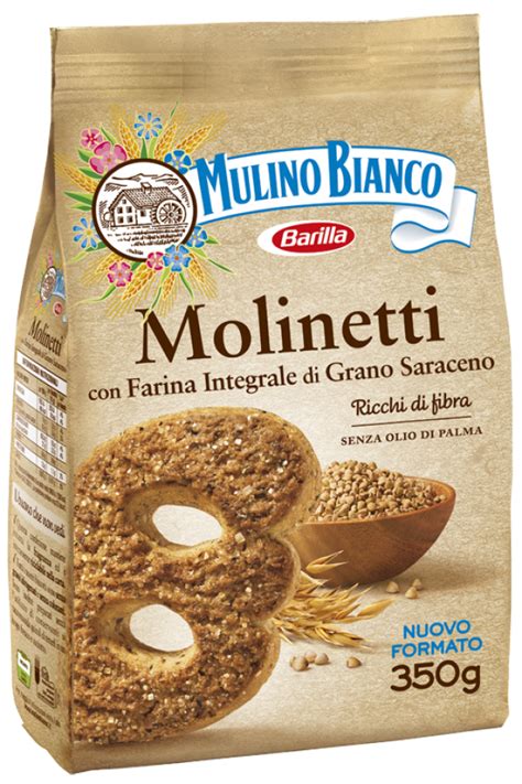 Biscuiti Cu Faina Integrala De Hrisca Mulino Bianco Molinetti Italian