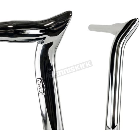 CMC Motorsports Show Chrome ELEV8 14 In Handlebars E814RG9713CH RKST