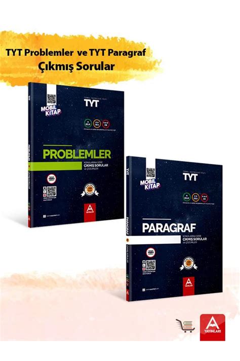 A Yayınları TYT Paragraf ve Problemler Çıkmış Sorular Seti Konularına