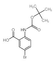 Ácido 5 bromo 2 2 metilpropan 2 il oxicarbonilamino benzoico CAS