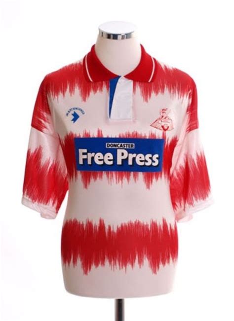 Doncaster Rovers 1993 94 Home Kit