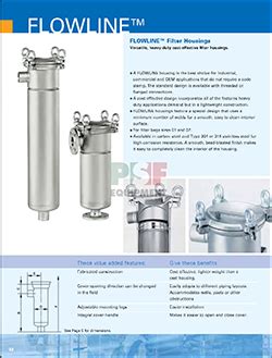 Eaton Bag Filter Housing Flowline Psf Equipment