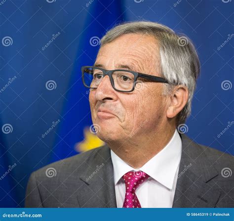 European Commission President Jean-Claude Juncker Editorial Stock Image ...