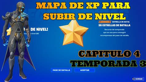 Mapa De Xp Como Subir Rapido De Nivel En Fortnite 750 000 De Xp