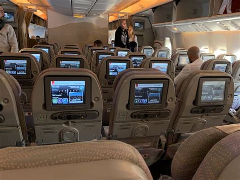 Emirates Boeing 777 Economy Class Review Pictures Details