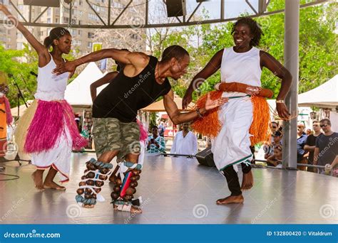 Festival Of Diversity Dance And Music Group Of Joyful Happy Smile