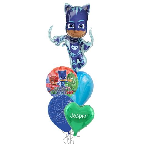 Pj Masks Catboy Birthday Balloon Bouquet