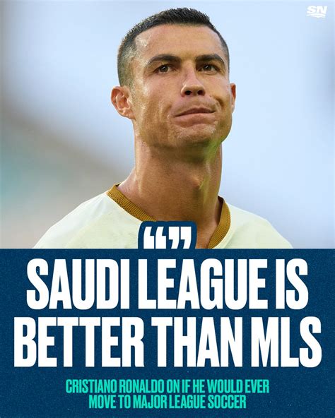 Sportsnet On Twitter Cristiano Ronaldo Believes The Saudi Pro League