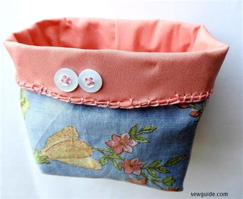 DIY Fabric Baskets - A Very Easy Way To Make Them - SewGuide