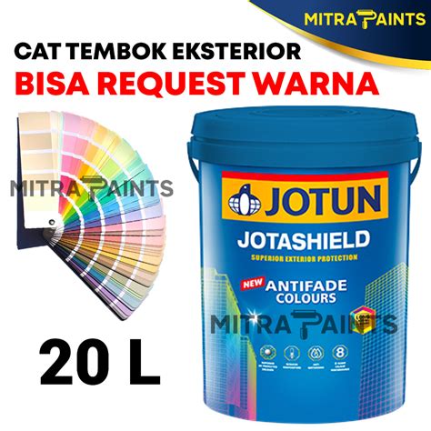 Jual Cat Tembok Eksterior Jotun Jotashield Antifade Colours Liter