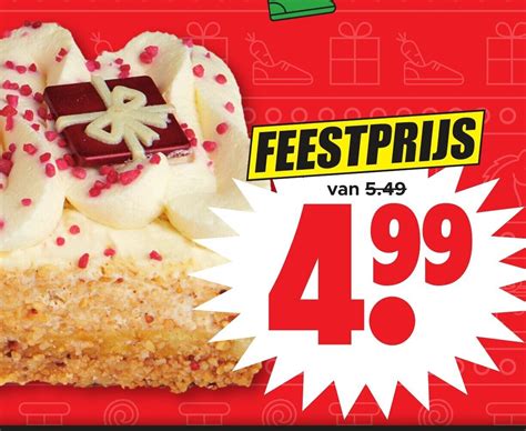 Sint Slagroomschnitt Aanbieding Bij Dirk