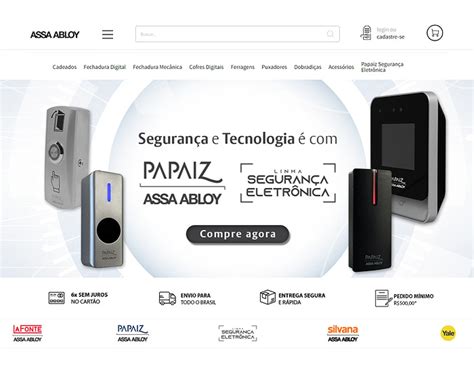 Grupo Assa Abloy Inaugura E Commerce Para Atender A Pessoas Jur Dicas