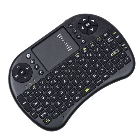 2016 New Mini Wireless Keyboard 2.4G i8 Wireless Mini Keyboard Touchpad Mouse Combo For Tv box ...