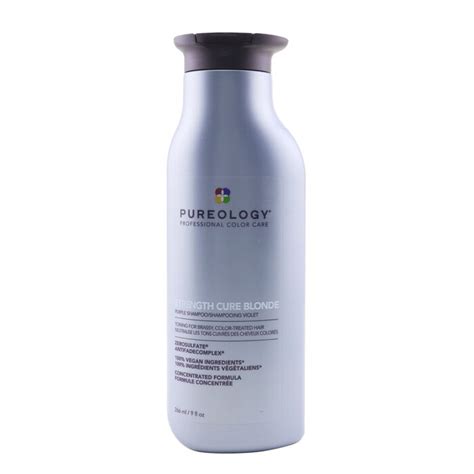Pureology Strength Cure Blonde Purple Shampoo Toning For Brassy Colour Treated Hair 266ml 9oz