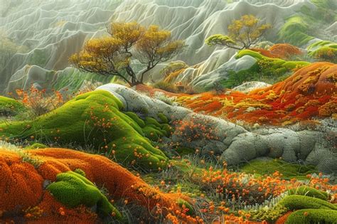 beautiful plants  natural environment ai generated image