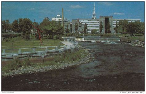 L Assomption River Joliette Quebec Canada Pu 1986 Canada Quebec Other Postcard